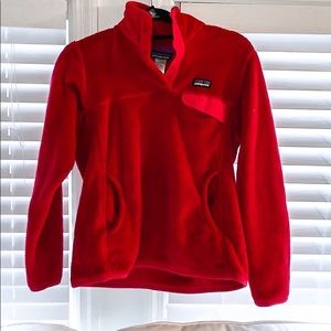 Patigonia retool snap tee fleece